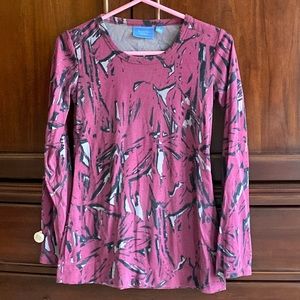 Simply Vera Plum Pattern Top